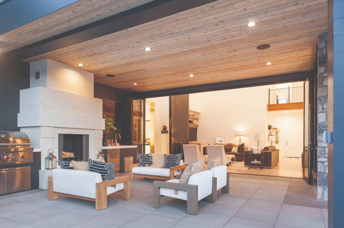 Andersen, Clad/Wood Folding Big Doors