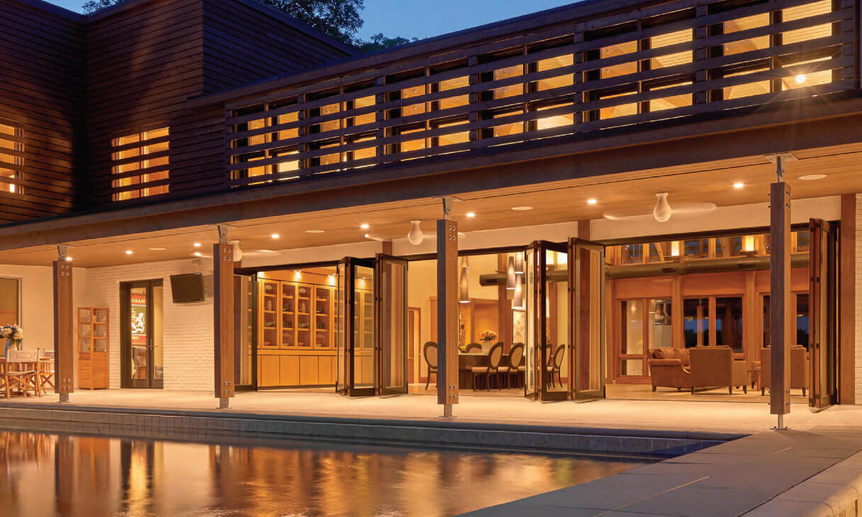 Marvin, Ultimate Clad/Wood, Bifolding Doors